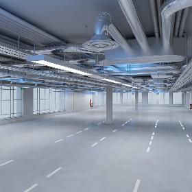 Large Empty Office Interior